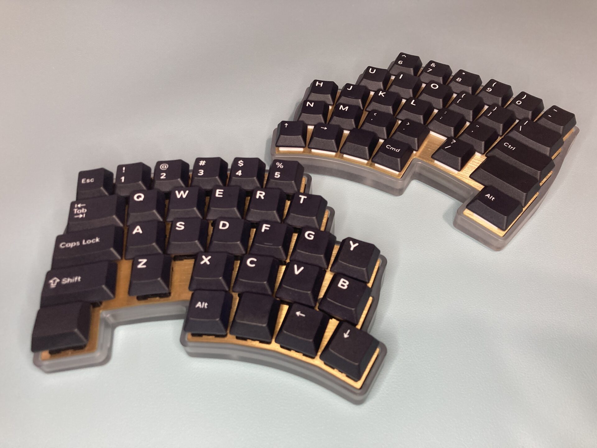 [自キ]チルトテントアルミケースな左手デバイス作る④Nitingale B2